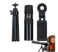 Samuliy Telescopio monocular monocular de alto rendimiento | Telescopio de caza impermeable - Telescopio de bolsillo de alta definición, monocular compacto para adultos, telescopio de mano