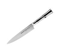 Samura Bamboo - Cuchillo profesional japonés de cocina (150 mm) Dureza 59 HRC…