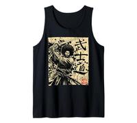 Samurái Africano Guerrero afrojaponés Bushido Historia Negra Camiseta sin Mangas