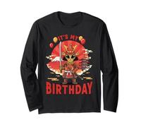 Samurai Alien Japan Kawaii Anime Warrior Birthday Manga Larga