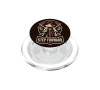 Samurai Anime Warrior Japón Katana Cita Motivacional PopSockets PopGrip para MagSafe