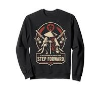 Samurai Anime Warrior Japón Katana Cita Motivacional Sudadera