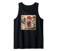 Samurai Axolotl Japanese Vintage Funny Gifts Graphic Art Camiseta sin Mangas