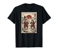 Samurai Bearded Dragons Japanese Vintage Gifts Graphic Art Camiseta