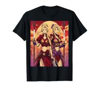 Samurai Belleza Chicas 2 Camiseta