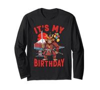 Samurai Bigfoot Japan Kawaii Anime Warrior Birthday Manga Larga