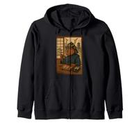 Samurai Capibara Sushi Japonés para Niños Niñas Hombres Mujeres Sudadera con Capucha