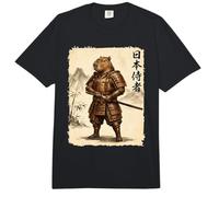 Samurai Capybara, Anime para Hombres, Arte Japonés Comfort Colors Adult Heavyweight T-Shirt