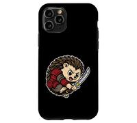 Samurai Erizo Spiky Retro Warrior Carcasa para iPhone 11 Pro