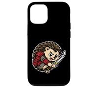 Samurai Erizo Spiky Retro Warrior Carcasa para iPhone 12/12 Pro