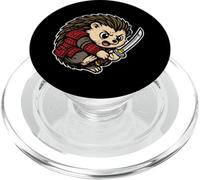 Samurai Erizo Spiky Retro Warrior PopSockets PopGrip para MagSafe