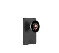 Samurai Erizo Spiky Retro Warrior PopSockets PopWallet para MagSafe