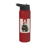 Samurai, Guerrero, para Hombre | Ninja Japonés, Anime, Katana Stainless Steel Insulated Water Bottle