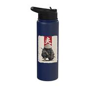 Samurai, Guerrero, para Hombre | Ninja Japonés, Anime, Katana Stainless Steel Insulated Water Bottle
