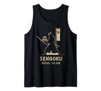Samurai History Sengoku Clan Crest Bushido Japón Regalo Camiseta sin Mangas