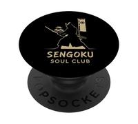 Samurai History Sengoku Clan Crest Bushido Japón Regalo PopSockets PopGrip Adhesivo
