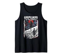 Samurai In The Streets Ronin In The Sheets Bushido Japanese Camiseta sin Mangas