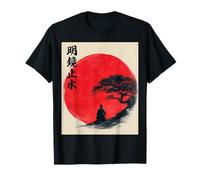Samurai, Japanese Spirit, Japanese, Clear and Serene, Ninja Camiseta
