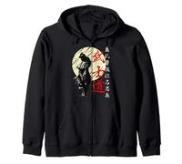 Samurai Japón Guerrero Kanji Bushido Código Sudadera con Capucha