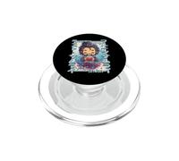 Samurai japonés Boba Tea Warrior Ukiyo Bubble Tea Samurai PopSockets PopGrip para MagSafe