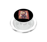 Samurai japonés Boba Tea Warrior Ukiyo Bubble Tea Samurai PopSockets PopGrip para MagSafe