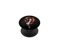Samurai japonés, Demonio Oni, Sakura, Espada Katana PopSockets PopGrip Adhesivo