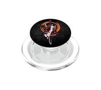Samurai japonés, Demonio Oni, Sakura, Espada Katana PopSockets PopGrip para MagSafe