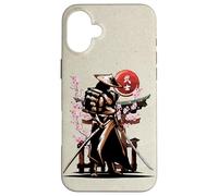 Samurai japonés, espíritu Ronin Bushido, Espada Katana Carcasa para iPhone 16 Plus