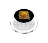 Samurai Japonés Taco Guerrero Ukiyo Taco Samurai Mexicano PopSockets PopGrip para MagSafe