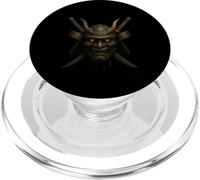 Samurai Mask Design Artes Marciales PopSockets PopGrip para MagSafe