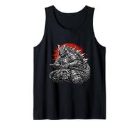 Samurai Monster Warrior Armor Épica Legendaria Camiseta sin Mangas