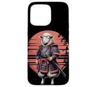 Samurái Oveja Katana Espada Carcasa para iPhone 15 Pro MAX