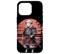 Samurái Oveja Katana Espada Carcasa para iPhone 16 Pro