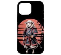 Samurái Oveja Katana Espada Carcasa para iPhone 16 Pro MAX