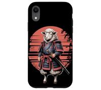 Samurái Oveja Katana Espada Carcasa para iPhone XR