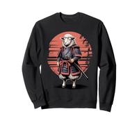 Samurái Oveja Katana Espada Sudadera