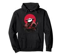 Samurai Panda Guerrero Japonés Ukiyo-e Estilo Vintage Sudadera con Capucha