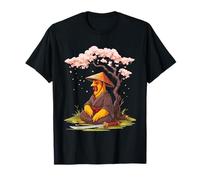 Samurai Pollo Guerrero Japonés Tradición Ukiyo-E Arte Camiseta