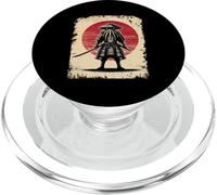 Samurai Pulpo Guerrero Diseño Japonés Tradición Cultura PopSockets PopGrip para MagSafe