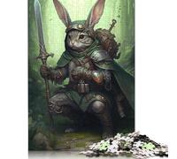 Samurai Rabbit Japan Puzzles Imposible,desafío for Adults Juego Educativo 1000 Piezas Obra De Arte De Juego De para Adultos Y Niños A Partir De 12 Años 1000pcs (40x28cm)