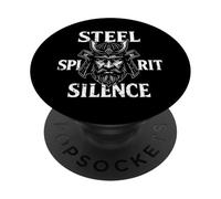 Samurai Silencio Espíritu de PopSockets PopGrip Adhesivo