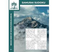 Samurai Sudoku 3* puzzelboek: 100 Samurai Sudoku puzzels voor volwassenen - Uitdagend