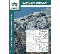 Samurai Sudoku 3* puzzelboek (Editie 2): 100 Samurai Sudoku puzzels voor volwassenen - Uitdagend