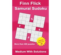 Samurai Sudoku Book For Adults Medium Large Printed