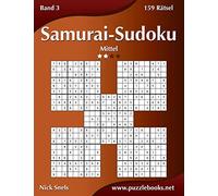 Samurai-Sudoku - Mittel - Band 3 - 159 Rätsel