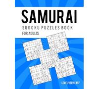Samurai Sudoku Puzzles Book for Adults (Level Very Easy): Activity Magic Squares or Games Brain
