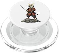 Samurai Suricata Guerrero - Lindo Bushido Animal Art PopSockets PopGrip para MagSafe