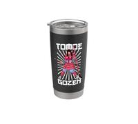 Samurai Tomoe Gozen Vaso térmico de acero inoxidable de doble pared