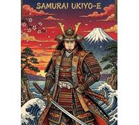 SAMURAI UKIYO-E: Adult Coloring Book for Relaxation and Stress Relief