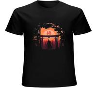 Samurai Warrior Japanese Art Men's T-Shirt Unisex tee Black L